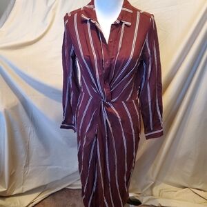 All In Favor Knot Dress SZ SM